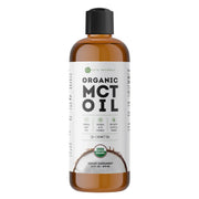 Kate Naturals MCT Oil bottle pour — odorless option for coffee.