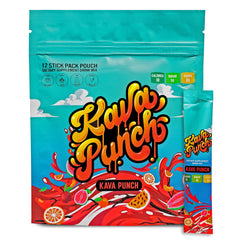 KAVA PUNCH relaxation drink stick-pack for quick calm on the go