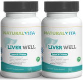 Kaxilu Liver Well bottle illustrates a natural liver support formula for daily wellness