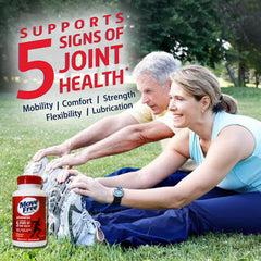 Kaxilu Move Free Advanced label notes glucosamine as cartilage-building nutrient