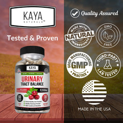 Kaya Naturals D-Mannose Hibiscus Extract with floral notes for balanced pH support
