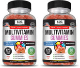 Kaya Naturals multivitamin gummy packaging reinforces brand identity for reliable daily nutrition.