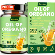 KCORMES Oil of oregano with black seed oil bottle supports immune health
