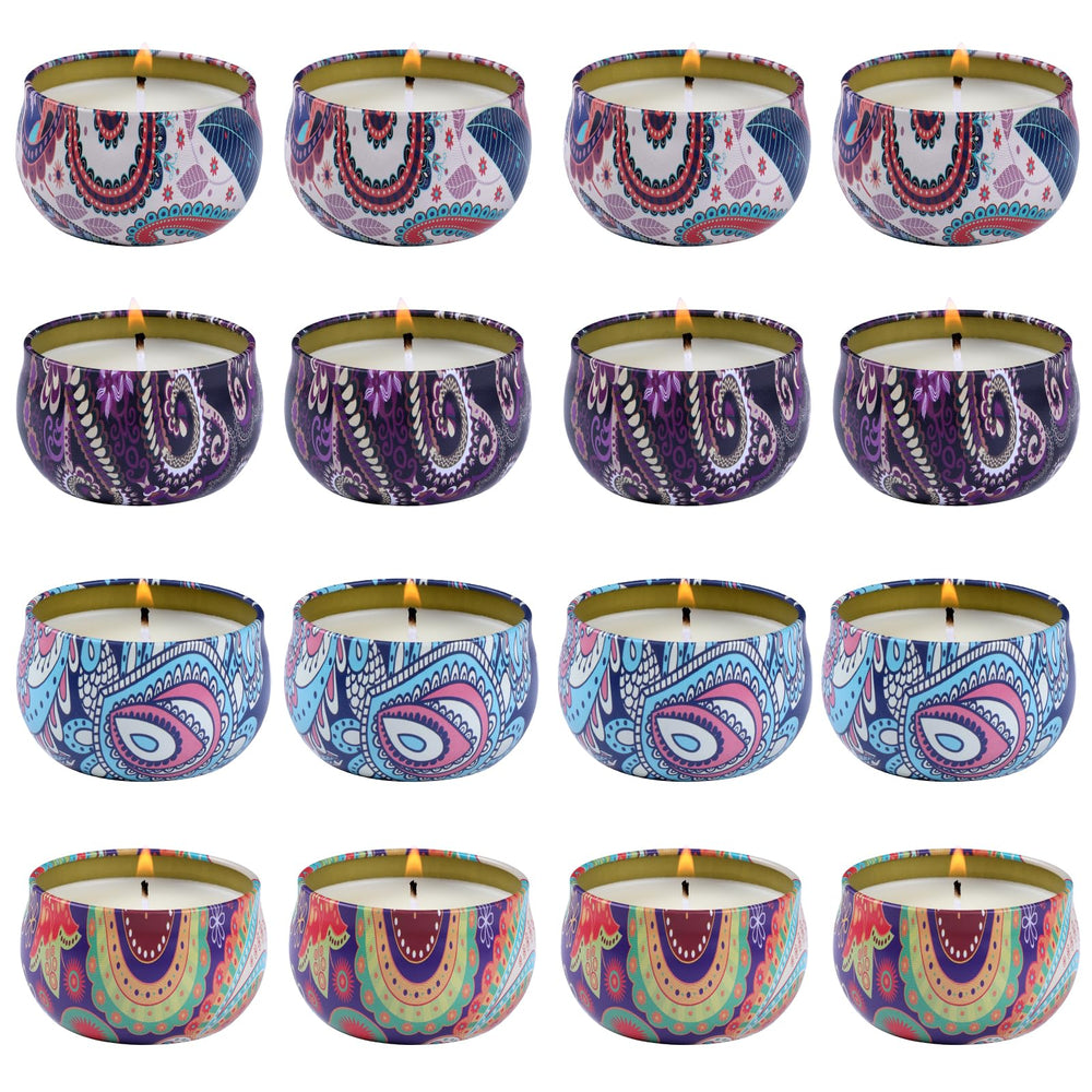kedtui Scented Candles Gift Set vanilla jar for cozy ambiance and relaxation