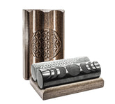 Keled Rocks Pharaoh Cylinders shungite moon for mindful energy practice.
