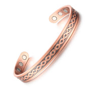 KENLANO copper bracelet magnets 6 close-up highlights powerful magnetic coverage for daily wear