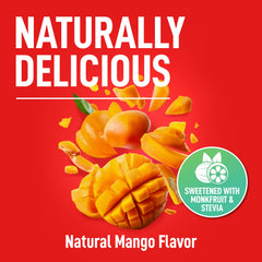 Keppi Mango packet dissolving in water for quick, clump-free hydration