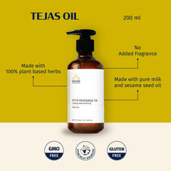 Cooling blend of Tejas Oil with botanicals for skin comfort