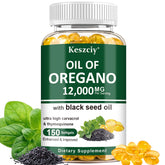 Keszciy oregano oil softgels bottle for daily immune support