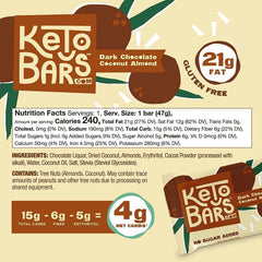 Keto Bars Chocolate Covered Strawberry bar ready for a tasty low-carb treat.