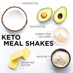 MCT oil in Keto Shake supports quick energy and focus.