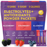 Keto Vitals Berry Electrolytes stickpack for on-the-go hydration.