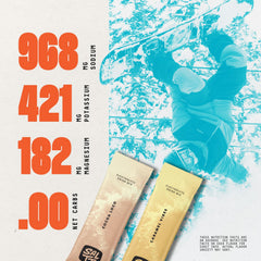 SALTT cocoa bottle-mix image demonstrates easy dissolution after workouts