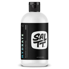 Keto Chow SALTT Hydrate 8oz bottle for on-the-go hydration.