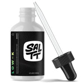 Keto Chow SALTT Low-K Fasting Drops bottle on shelf supports electrolyte balance during fasting