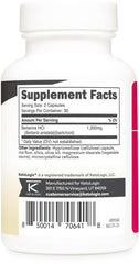 Ketologic Berberine HCl bottle displayed for gluten-free daily use.