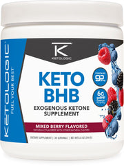 Ketologic KHB mixed berry bottle ready for steady keto support