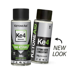 KetoneAid Ke4 scoop dispensing powder for precise preworkout fueling