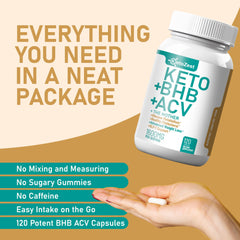 KetoZest label close-up showing ACV with The Mother per serving.