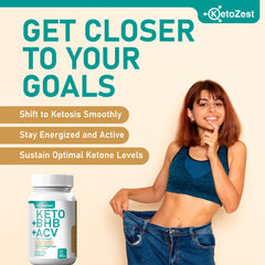 KetoZest bottle being poured for easy daily intake of capsules.