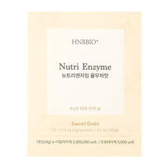 K Food Korean Food Nutri Enzyme Sweet Grains packaging front for on-the-go nutrition.