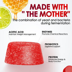 KGGCDD Keto ACV Gummies jar close-up highlighting convenient chewy snack.
