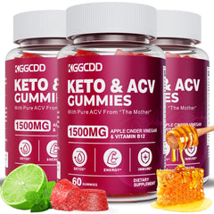 KGGCDD Keto ACV Gummies Extreme three-pack box for easy daily use.
