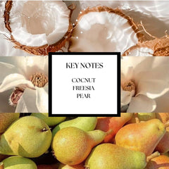KHAPRI pear note diffuser highlight delivering bright, inviting ambience.