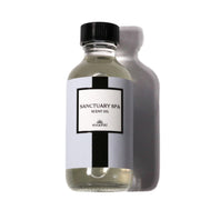 KHAPRI Sanctuary Spa bottle and diffuser setup for calming spaces.
