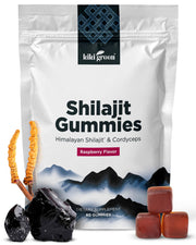 KIKI Green Shilajit Gummies bottle for daily wellness