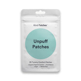 Kind Patches Unpuff patch on the arm for quick, plant-based use.