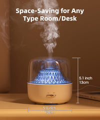 KinYiLO 200ml ultrasonic diffuser highlighting compact design and fragrance diffusion