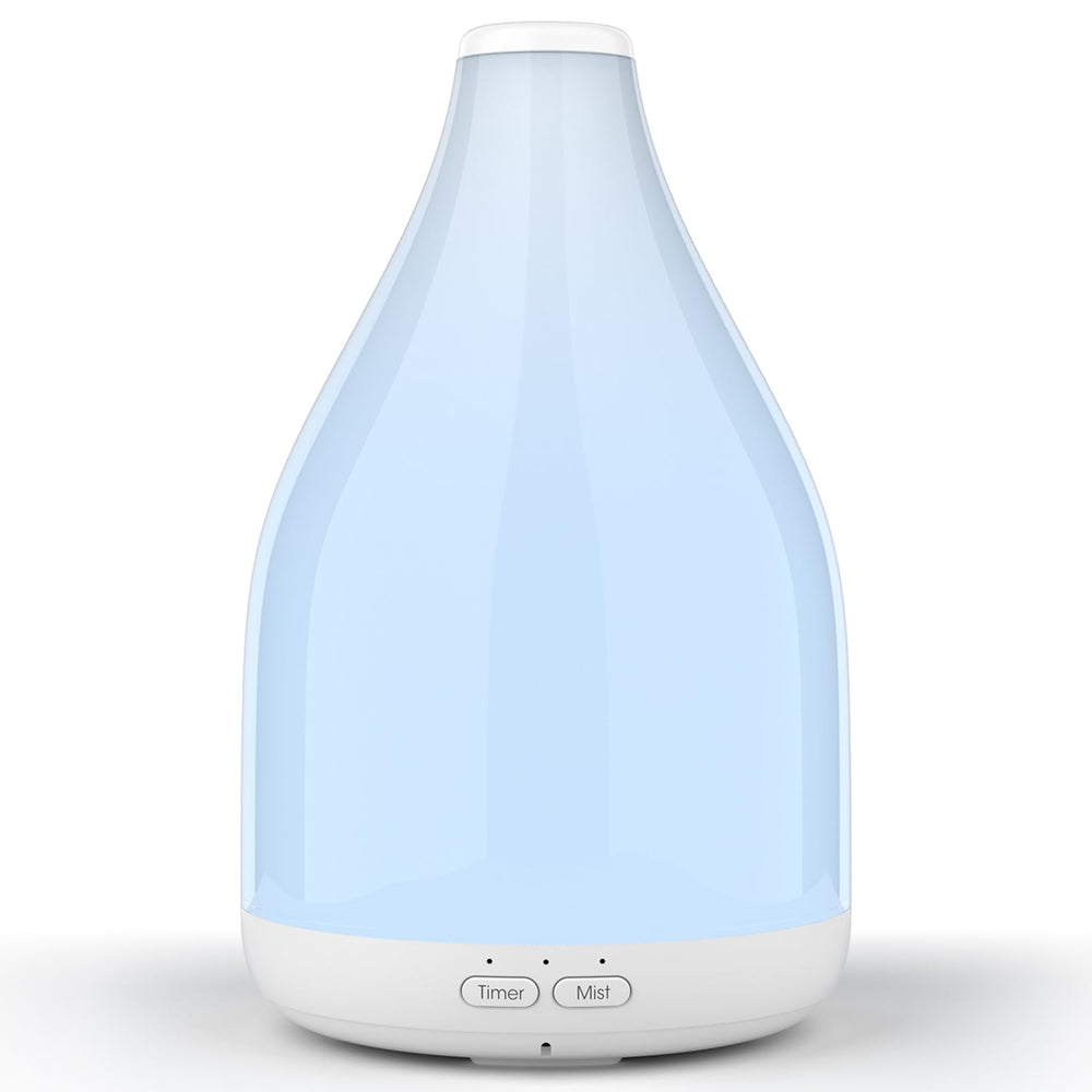 KinYiLO diffuser teardrop design adds style while delivering a calming aroma.
