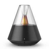 KinYiLO essential oil diffuser with candle light for evening relaxation.