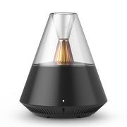 KinYiLO essential oil diffuser with candle light for evening relaxation.