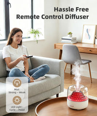 KinYiLO intermittent and continuous mist modes for flexible diffusion