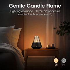 KinYiLO ultrasonic diffuser provides gentle humidification and aroma dispersion.