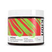 Kion Aminos Watermelon bottle shown for energy and recovery