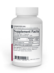 Closeup of Kirkman DMG 300 mg capsules for daily wellness use