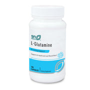 Klaire L-Glutamine capsules bottle front showing allergen-free daily support