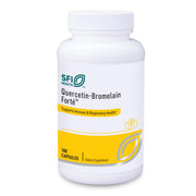 Klaire Labs Quercetin-Bromelain Forte capsules offer potential immune support.
