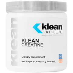 Klean Athlete Klean Creatine bottle on shelf signaling trusted strength support for athletes.