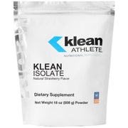Klean Athlete Klean Isolate bottle featuring NSF Certified for Sport badge.