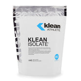Klean Isolate unflavored bag front showing clean protein source for daily shakes