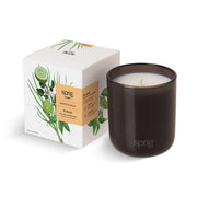 Kohler Sprig bergamot-lemongrass candle jar with uplifting citrus aroma.