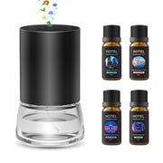 KONCHILE waterless diffuser 100ml capacity for long-lasting aroma in small rooms.