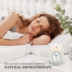 KONNI 7oz single-wick candle delivers a clean burn and warm ambiance for daily routines