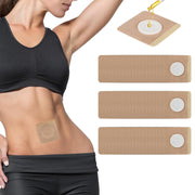 Koparion belly-button patch close-up of disposable 60-piece pack for easy use.