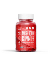 KosRE Mushroom Gummies 60 Blend bottle front for daily brain and energy support