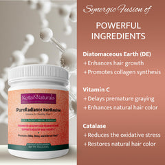 KotaiNNaturals PureRadiance vegan collagen booster visual for skin and nails